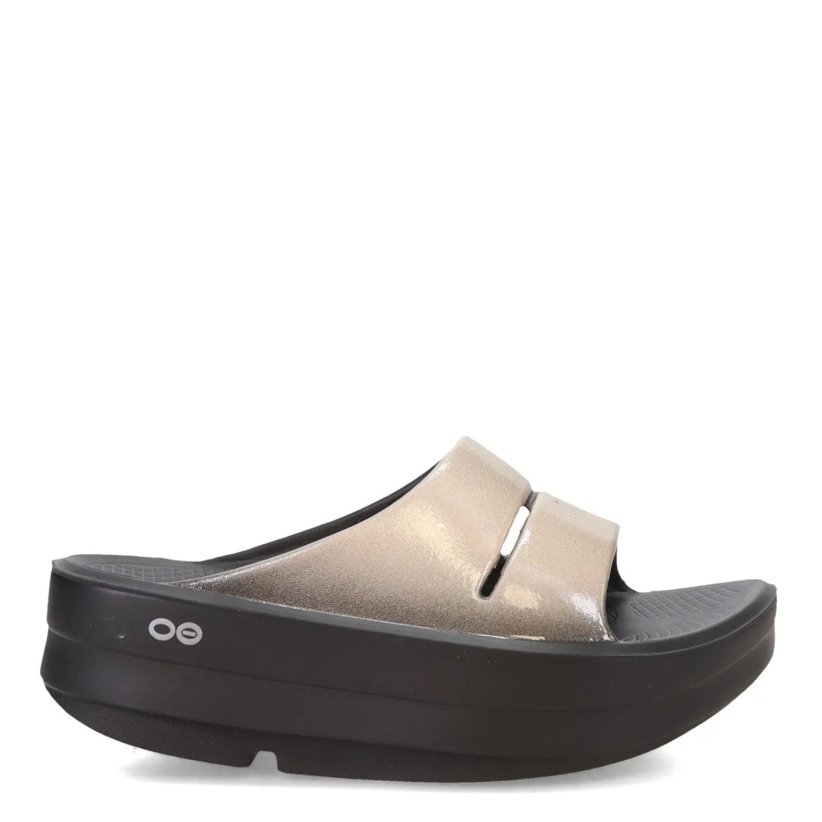 Sandals|OOFOS Women's , OOmega OOahh Luxe Sandal Latte - Nearest Shoes